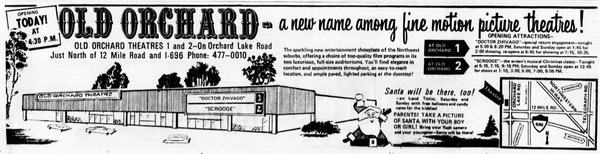 Old Orchard 3 - 1971-12-10 Ad (newer photo)